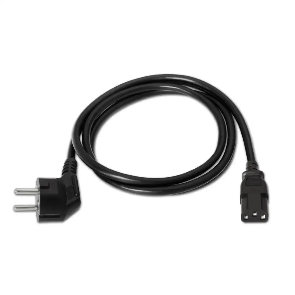 AISENS A132-0168 cable de transmisión Negro 3 m CEE7/7 C13 acoplador - detalle