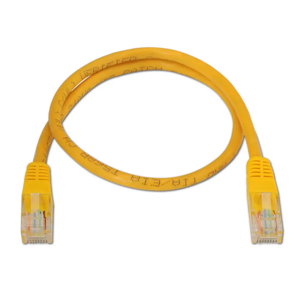 AISENS A135-0254 cable de red Amarillo 1 m Cat6 U/UTP (UTP) - detalle