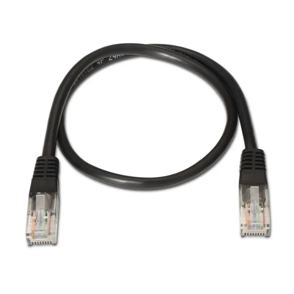 AISENS A135-0258 cable de red Negro 1 m Cat6 U/UTP (UTP) - detalle