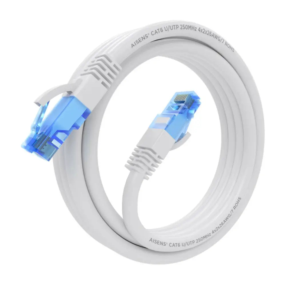 AISENS A135-0821 cable de red Blanco 2 m Cat6 U/UTP (UTP) - detalle
