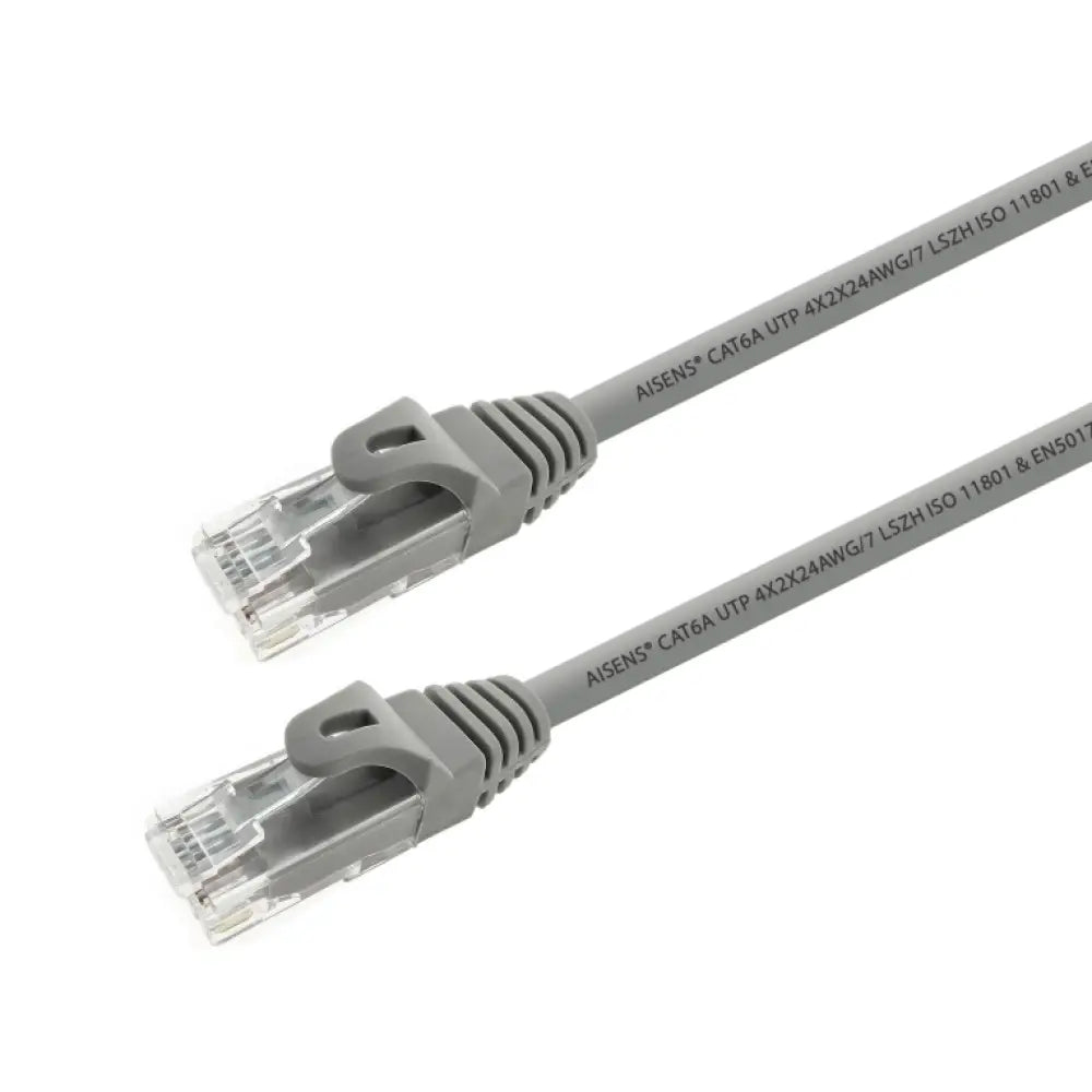AISENS A145-0325 cable de red Gris 0.5 m Cat6a U/UTP (UTP)
