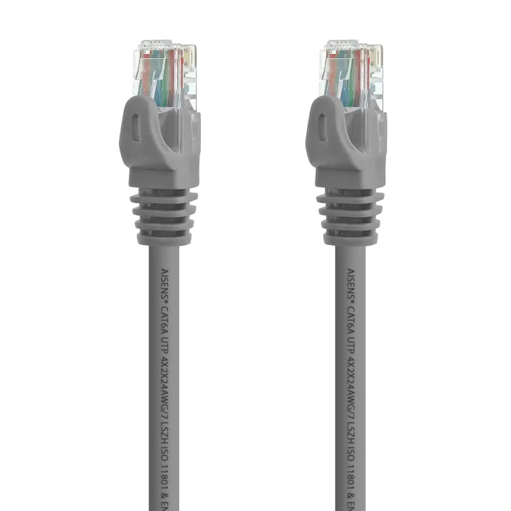 AISENS A145-0325 cable de red Gris 0.5 m Cat6a U/UTP (UTP) - detalle