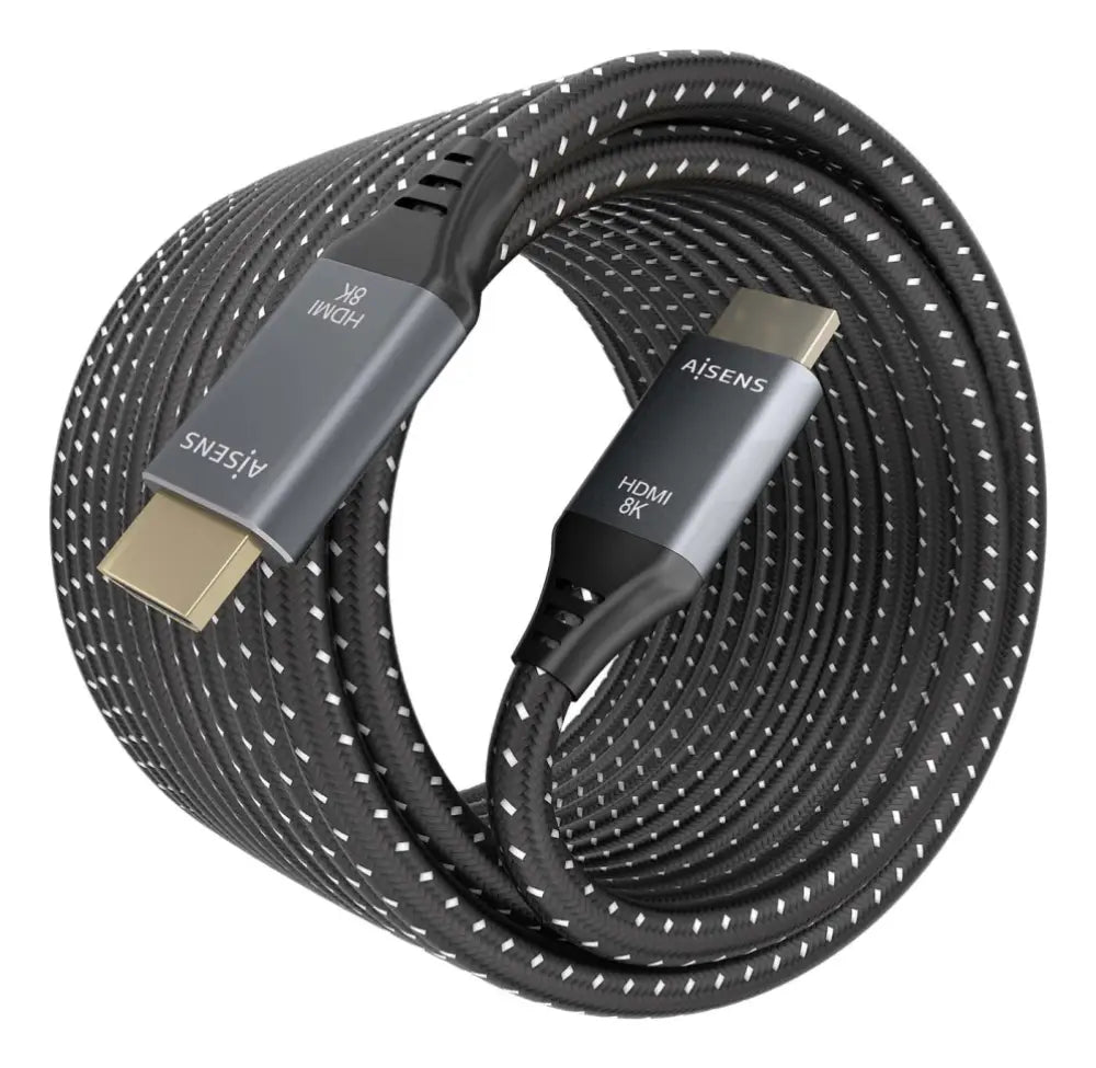 AISENS A150-0878 cable HDMI HDMI tipo A (Estándar) Negro. Gris - detalle