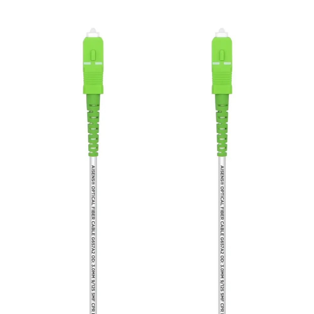 AISENS A152-0496 Cable de fibra óptica e InfiniBand 5 m SC Blanco - detalle