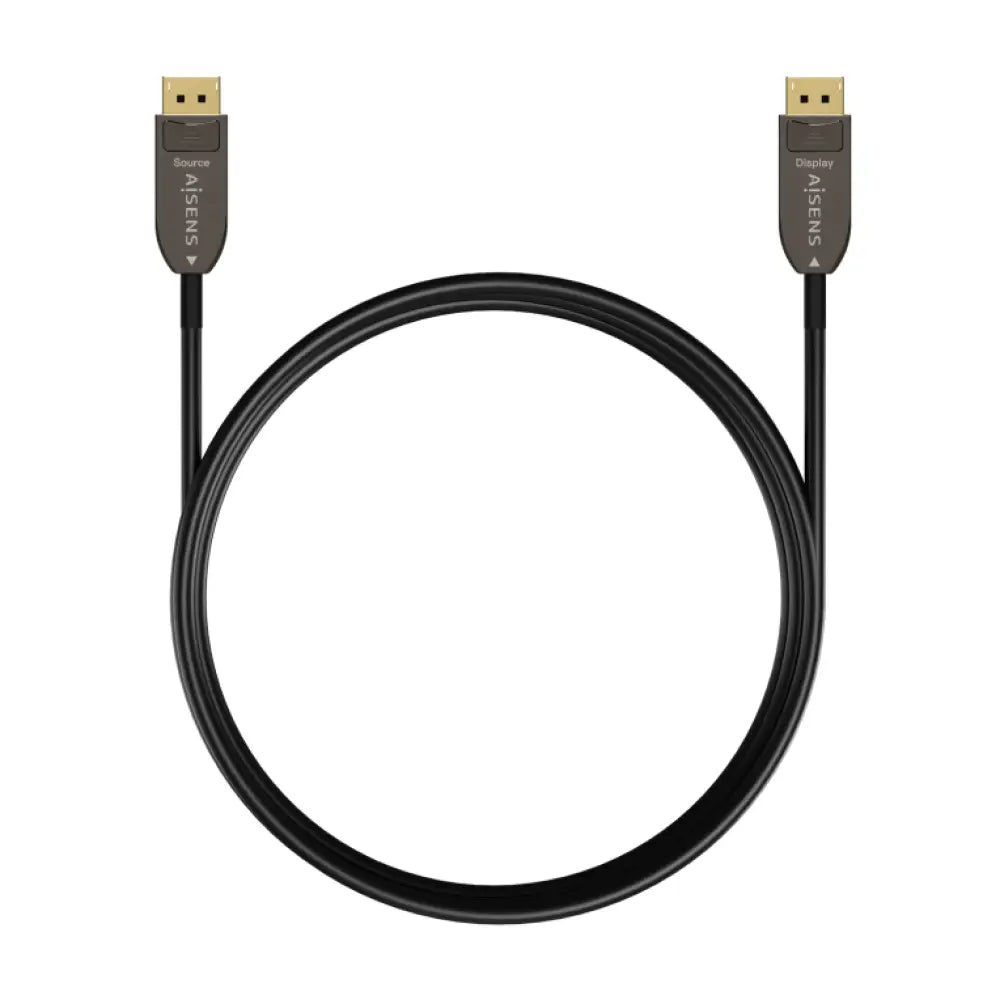 AISENS A155-0608 cable DisplayPort 20 m Negro - detalle