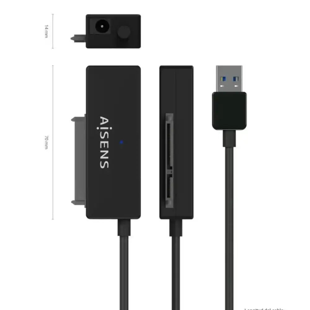 Aisens Adaptador SATA a USB-A 3.0 Discos 2.5/3.5 - detalle