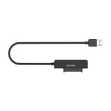 AISENS Adaptador SATA a USB-A USB3.0/USB3.1 Gen1 para Discos Duros 2.5?. Negro