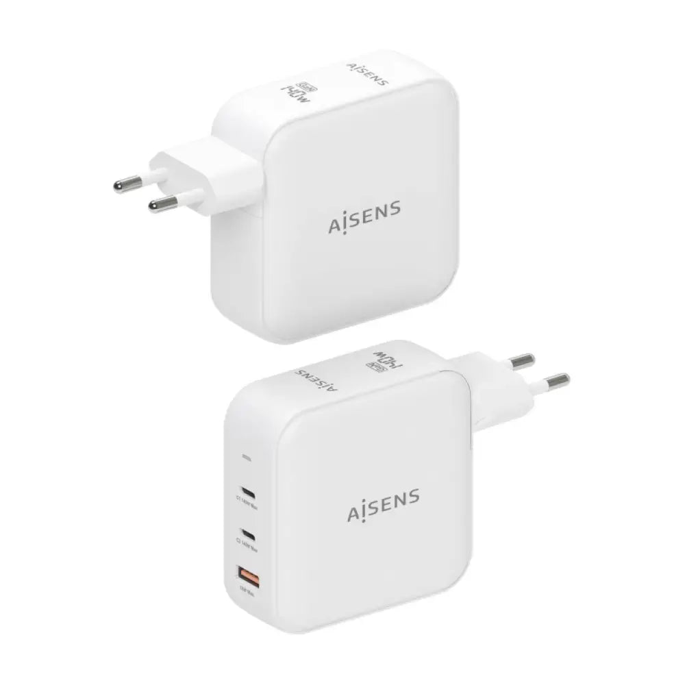AISENS ASCH-140W3P030-W cargador de dispositivo móvil Universal Corriente alterna Carga rápida Interior - detalle