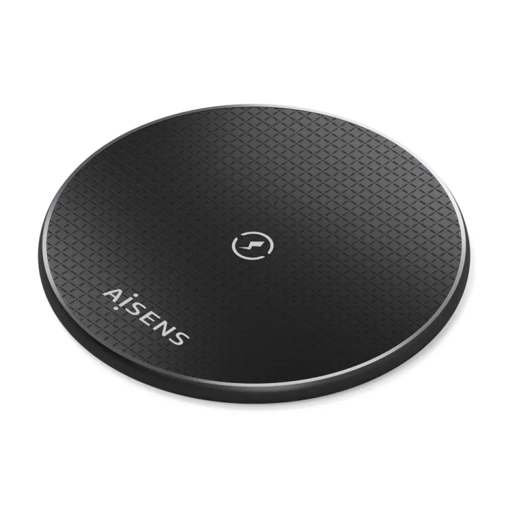 AISENS ASCH-15W1WC058-BK cargador de dispositivo móvil Smartphone Cargador inalámbrico Interior