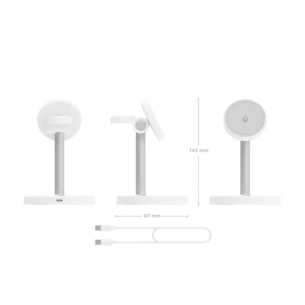AISENS ASCH-15W3WC065-W cargador de dispositivo móvil Auriculares. Smartphone. Reloj inteligente Cargador inalámbrico Interior - detalle