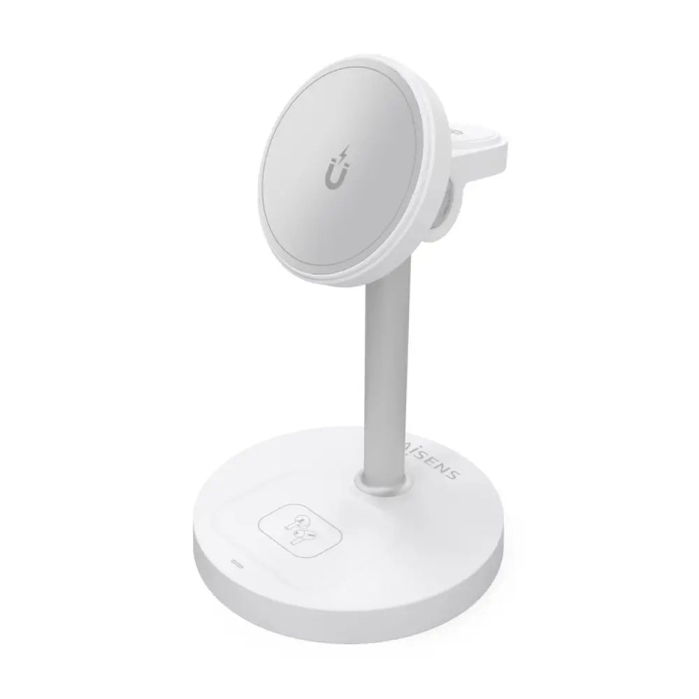 AISENS ASCH-15W3WC065-W cargador de dispositivo móvil Auriculares. Smartphone. Reloj inteligente Cargador inalámbrico Interior - detalle