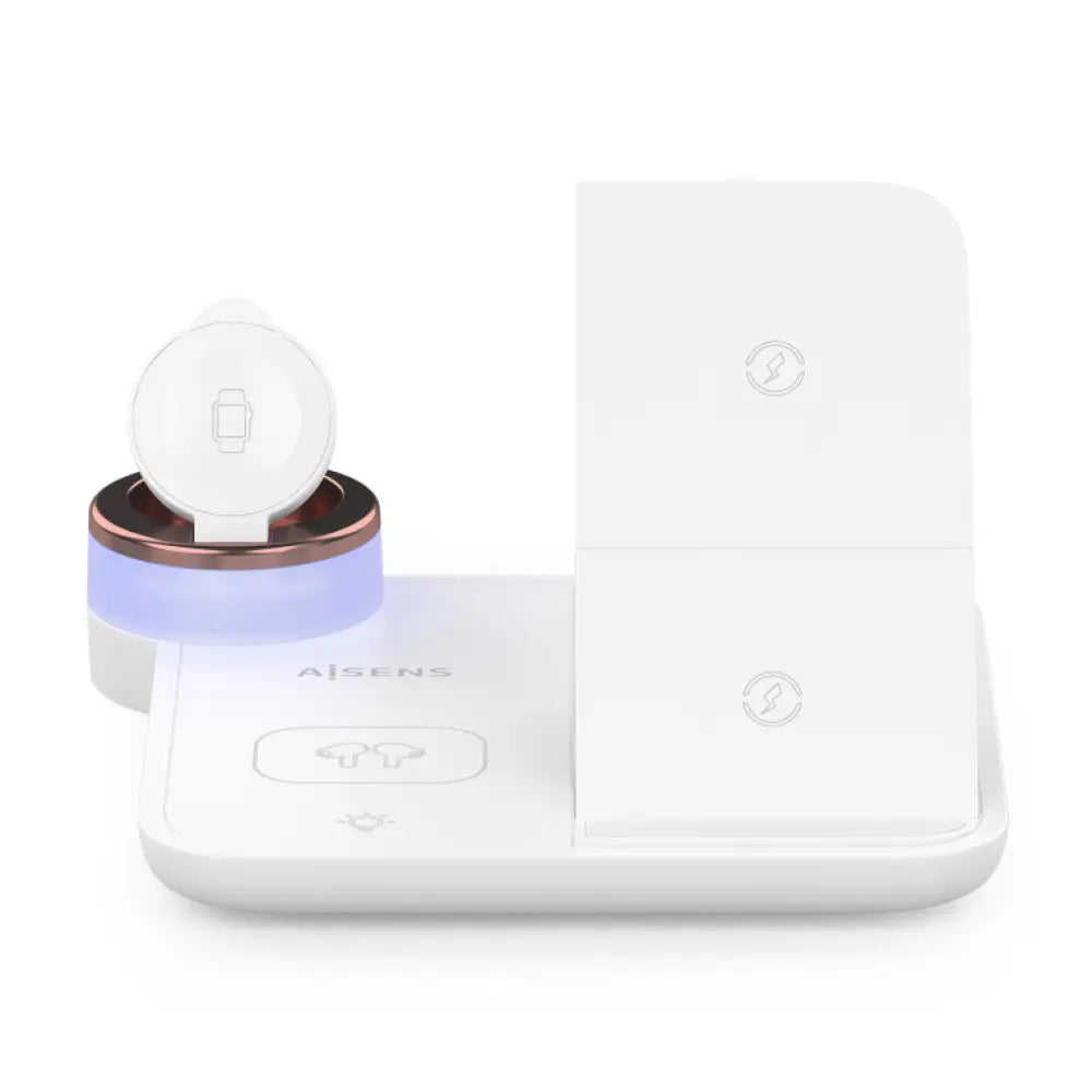 AISENS ASCH-15W4WC061-W cargador de dispositivo móvil Auriculares. Smartphone. Reloj inteligente Cargador inalámbrico Interior - detalle