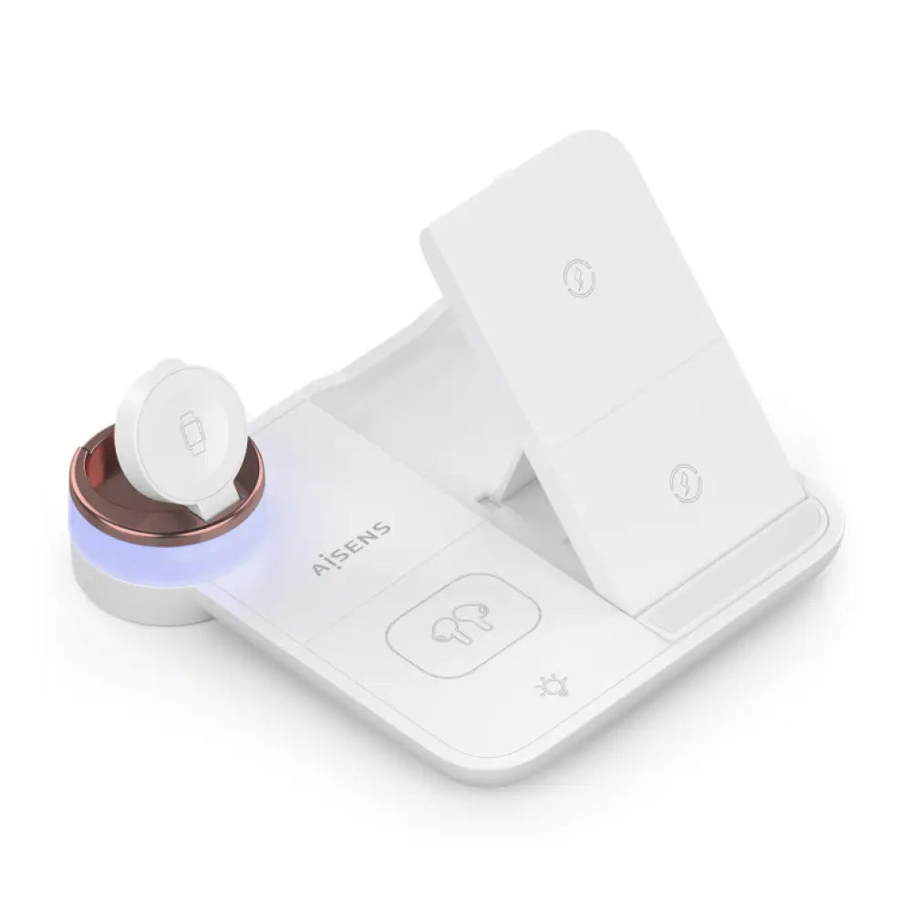 AISENS ASCH-15W4WC061-W cargador de dispositivo móvil Auriculares. Smartphone. Reloj inteligente Cargador inalámbrico Interior - detalle
