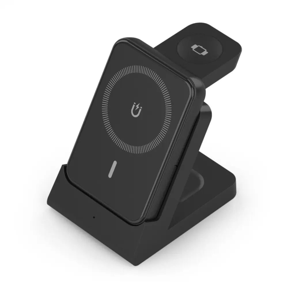 AISENS ASCH-15W4WC064-BK cargador de dispositivo móvil Auriculares. Smartphone. Reloj inteligente Cargador inalámbrico Interior - detalle
