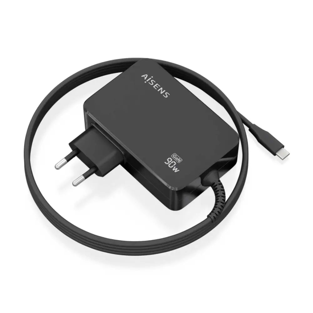 AISENS ASCH-1PD90WL034-BK cargador de dispositivo móvil Universal Negro Corriente alterna Interior - detalle