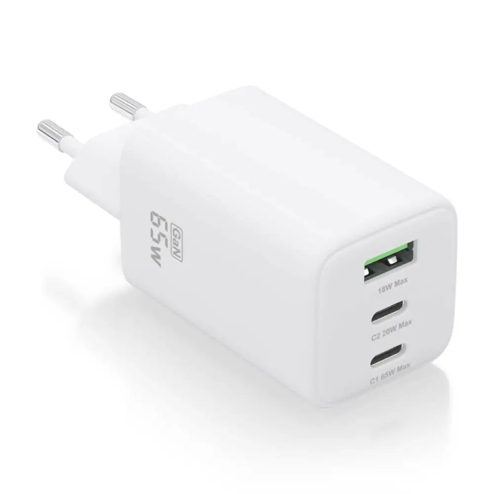 AISENS ASCH-65W3P041-W cargador de dispositivo móvil Universal Corriente alterna Carga rápida Interior