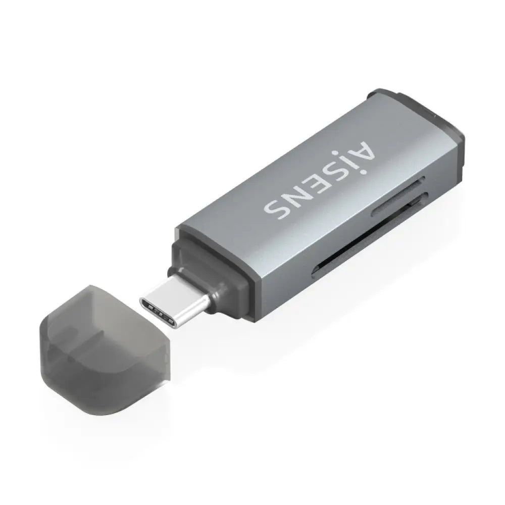 AISENS ASCR-2C10-GR lector de tarjeta USB 3.2 Gen 1 (3.1 Gen 1) Type-C - detalle