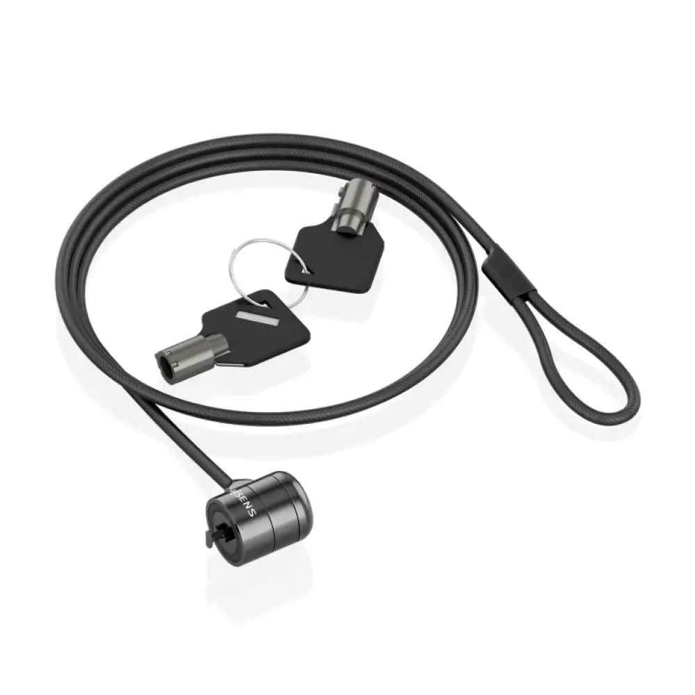 AISENS ASLK-D40K04-BK cable antirrobo Negro 1.5 m - detalle