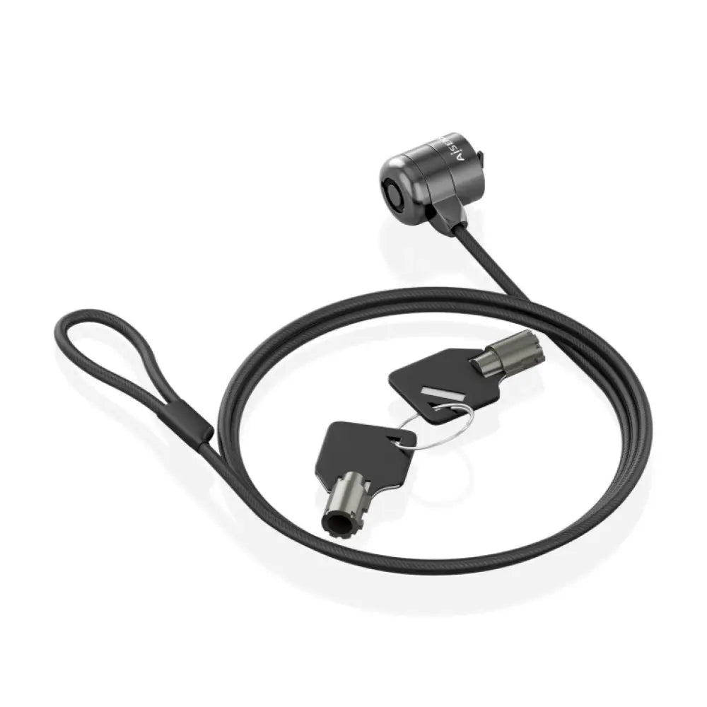 AISENS ASLK-D40K04-BK cable antirrobo Negro 1.5 m - detalle
