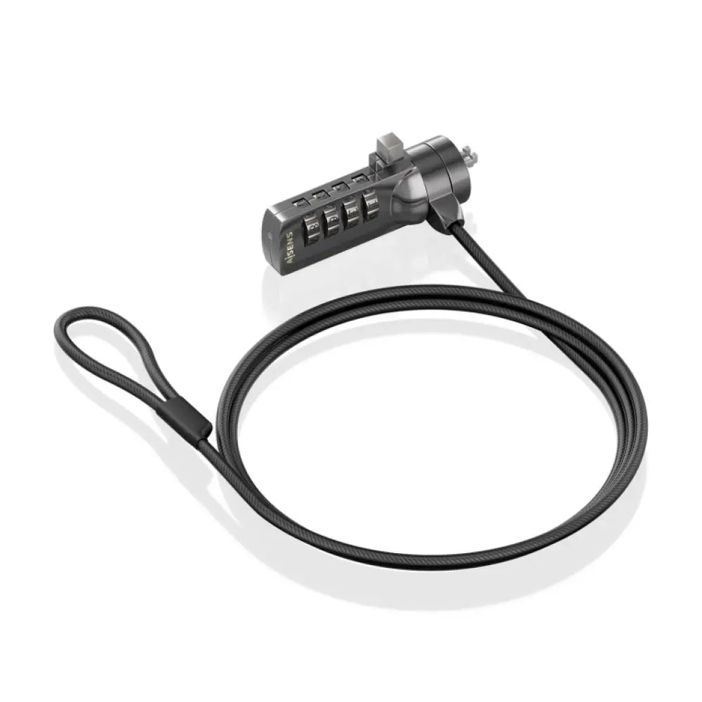 AISENS ASLK-D40N03-BK cable antirrobo Negro 1.5 m - detalle