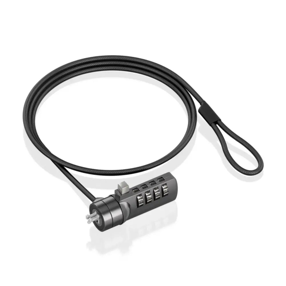 AISENS ASLK-D40N03-BK cable antirrobo Negro 1.5 m - detalle