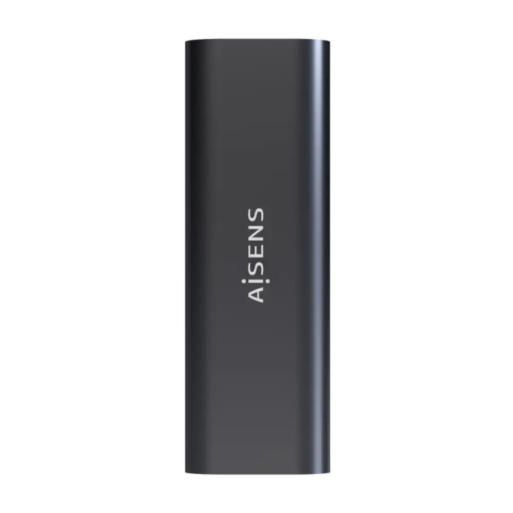 Carcasa externa AISENS ASM2-015GR para disco duro SSD M.2, caja gris para unidad de estado sólido, protección y conectividad.