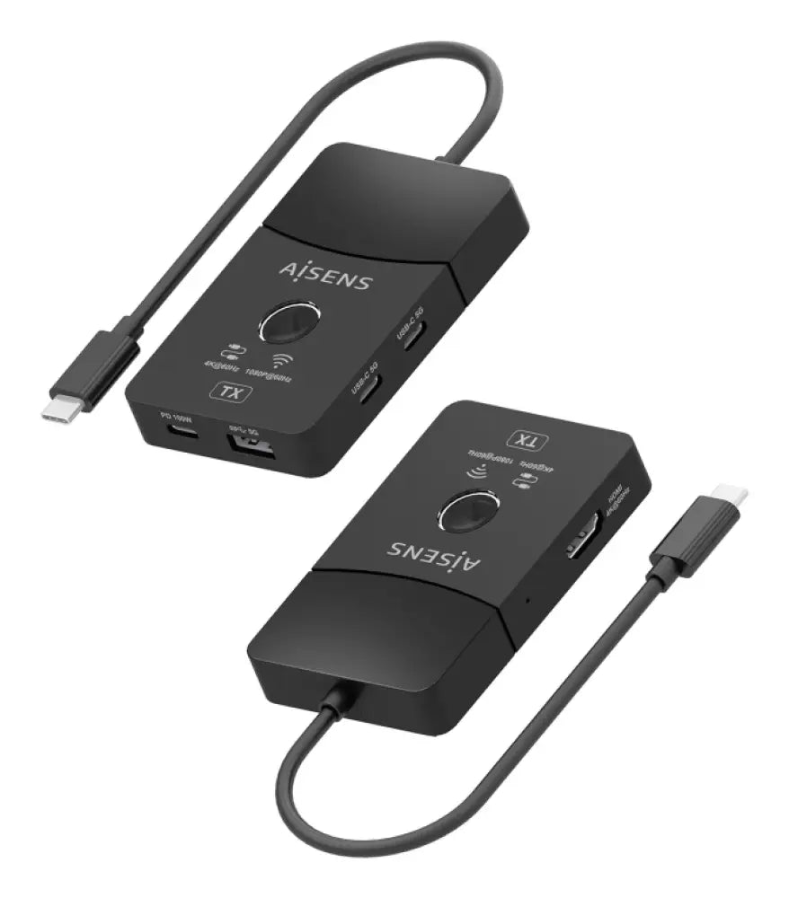 AISENS ASWL-H2KDC30M05-BK base para portátil y replicador de puertos Inalámbrico y alámbrico USB 3.2 Gen 1 (3.1 Gen 1) Type-C - detalle