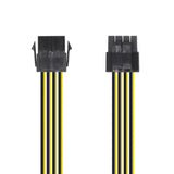 AISENS Cable Alimentación. 8pin/H-4+4pin/M. 30cm