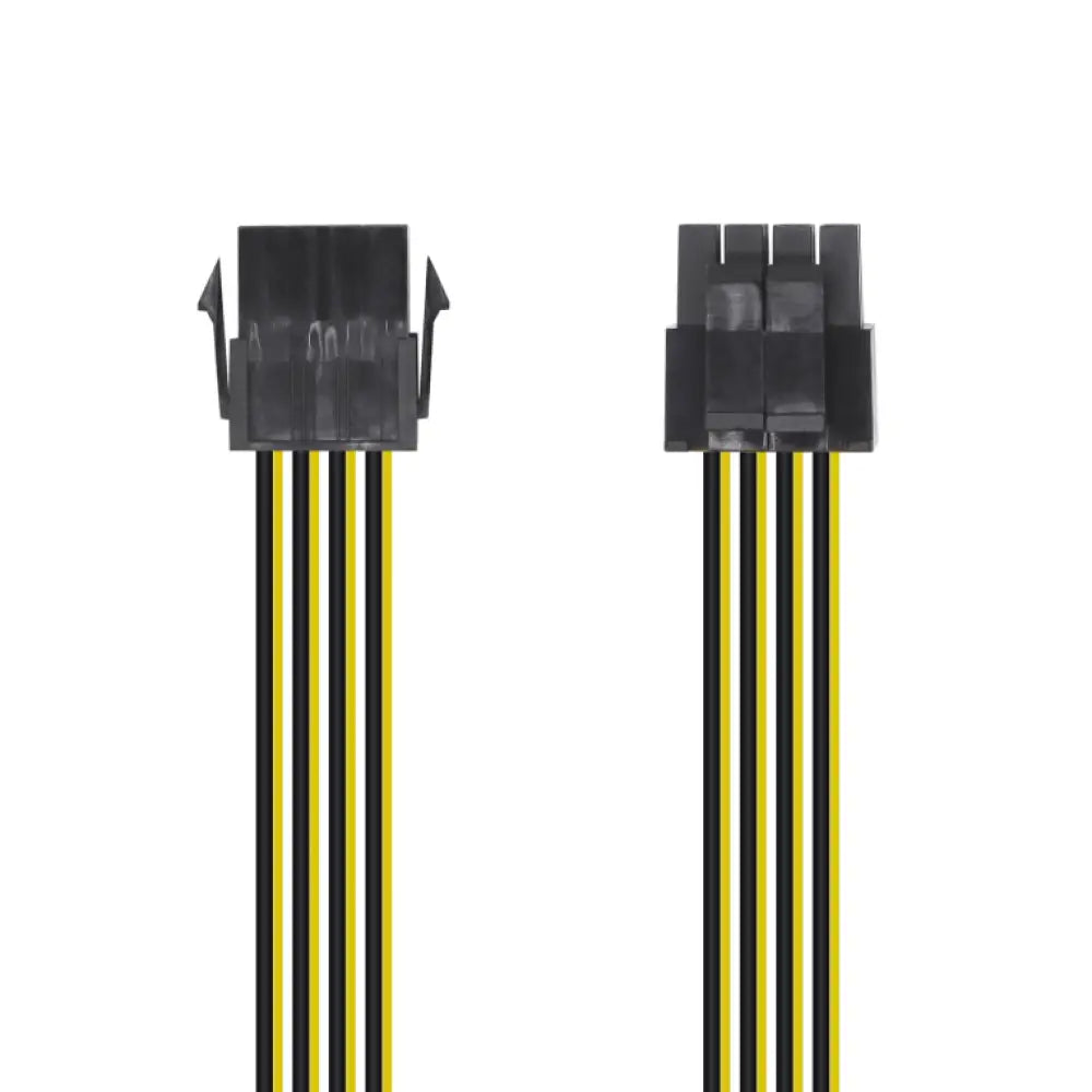 AISENS Cable Alimentación. 8pin/H-4+4pin/M. 30cm