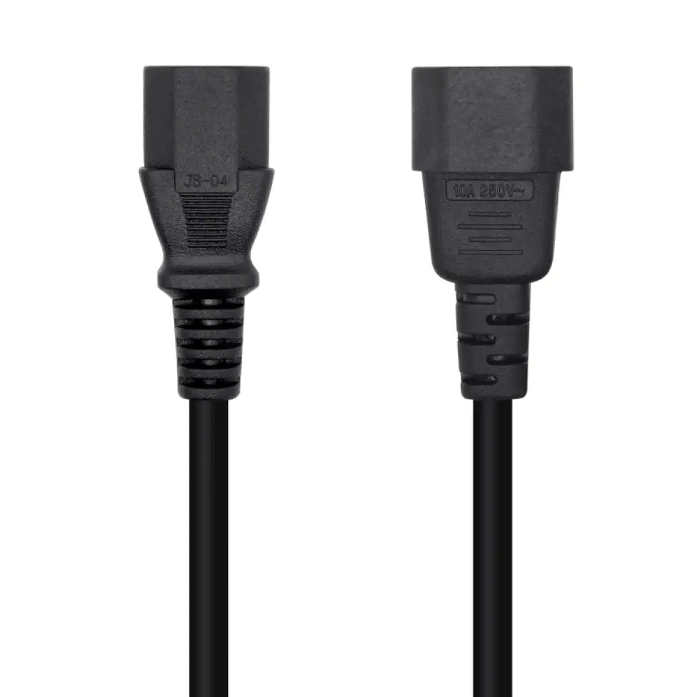 AISENS Cable Alimentación CPU. C13/H-C14/M. Negro. 3.0m - detalle