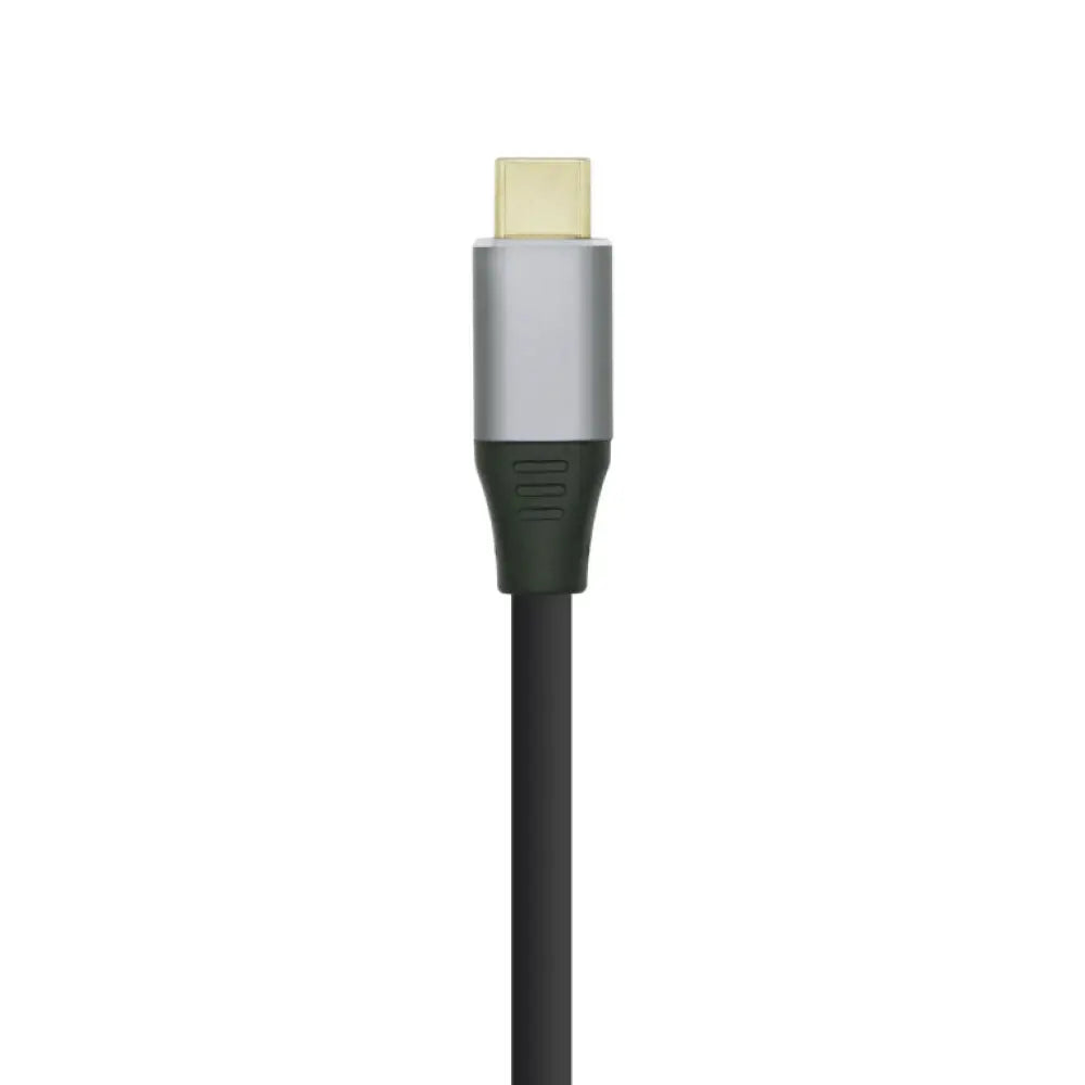 AISENS Cable conversor USB-C a Displayport 4K@60HZ. USB-C/M-DP/M. Negro. 0.8m - detalle