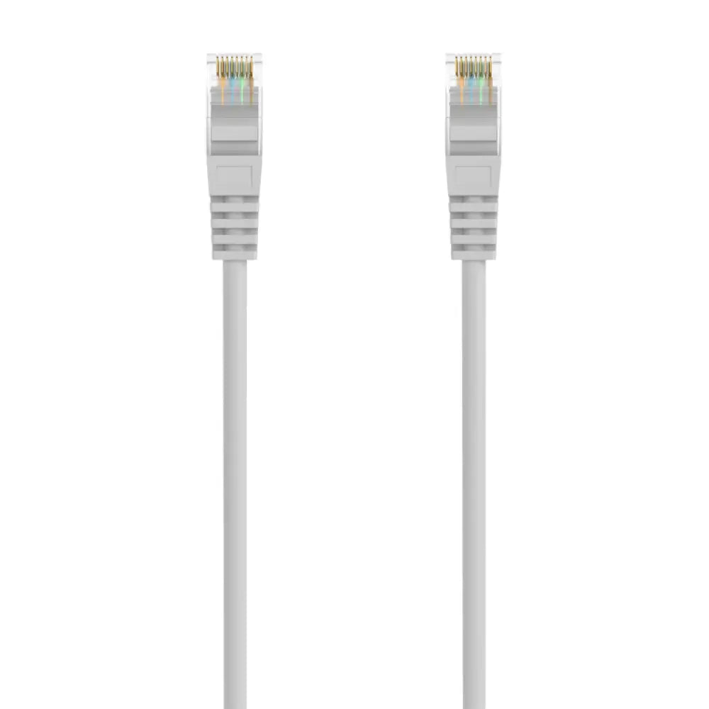 AISENS Cable de Red Latiguillo RJ45 LSZH Cat.6A 500 Mhz UTP AWG24. Gris. 30CM - detalle