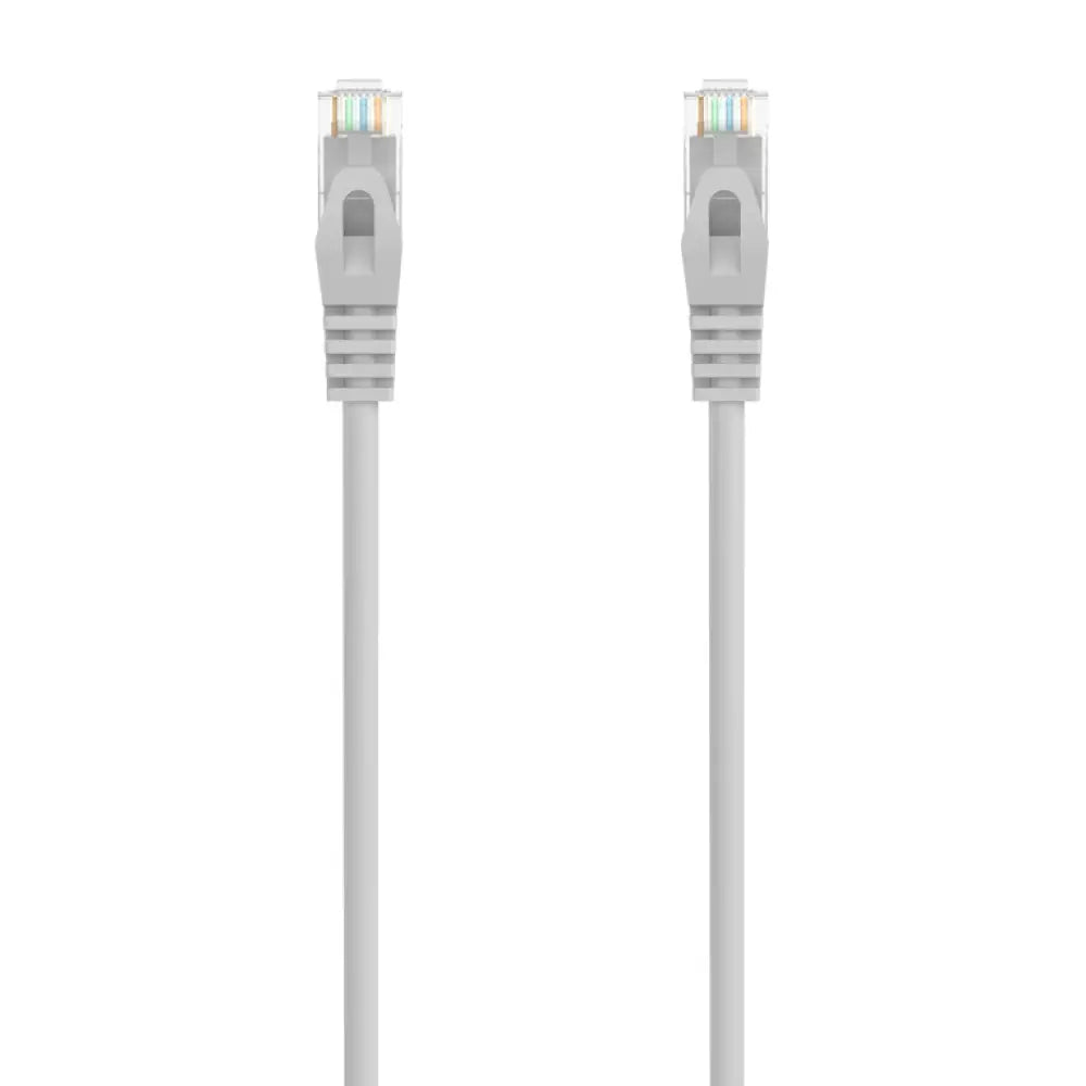 AISENS Cable de Red Latiguillo RJ45 LSZH Cat.6A 500 Mhz UTP AWG24. Gris. 30CM