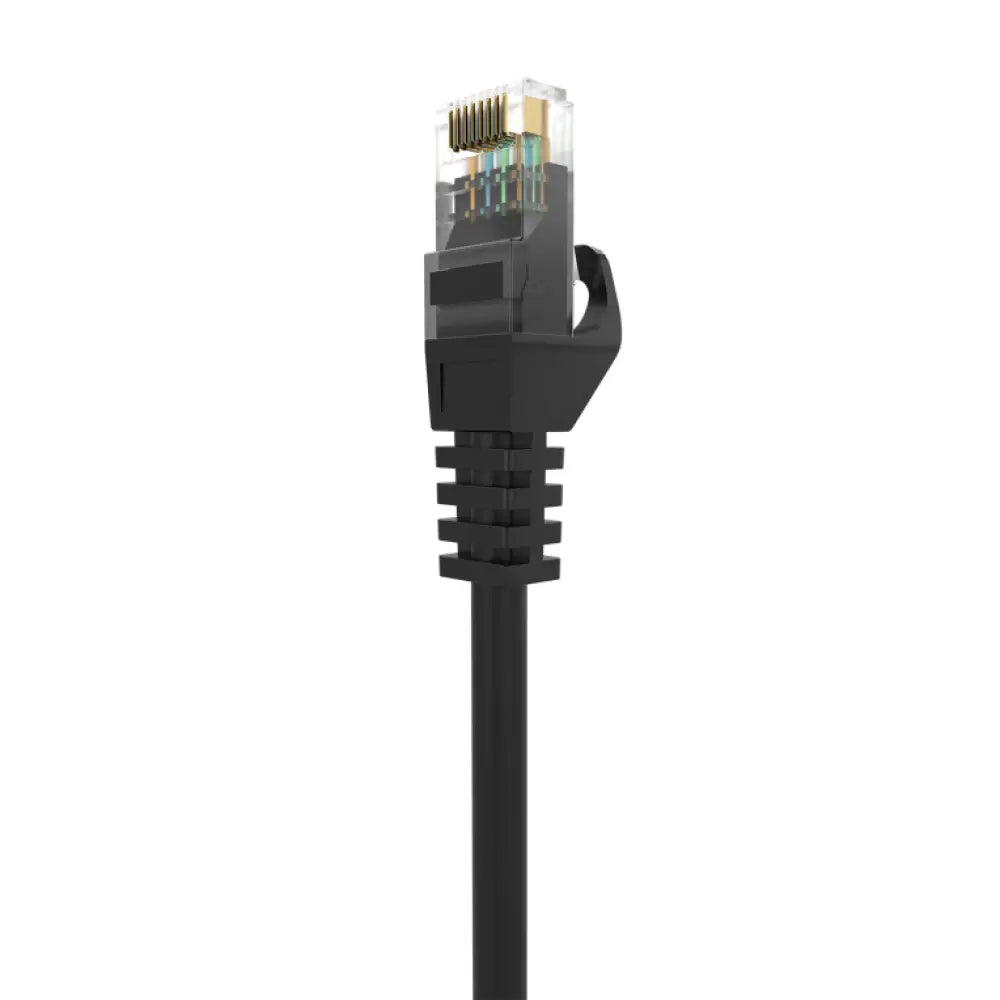 AISENS Cable de Red Latiguillo RJ45 LSZH Cat.6A 500 Mhz UTP AWG24. Negro. 25CM - detalle