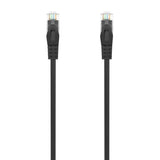 AISENS Cable de Red Latiguillo RJ45 LSZH Cat.6A 500 Mhz UTP AWG24. Negro. 0.5M