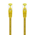 AISENS Cable De Red Latiguillo RJ45 LSZH Cat.7 600 MHz S/FTP PIMF AWG26. Amarillo. 25 cm
