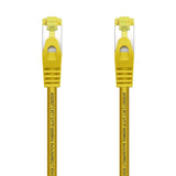 AISENS Cable De Red Latiguillo RJ45 LSZH Cat.7 600 MHz S/FTP PIMF AWG26. Amarillo. 1.0 m