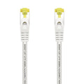 AISENS Cable De Red Latiguillo RJ45 LSZH Cat.7 600 MHz S/FTP PIMF AWG26. Blanco. 1.0 m