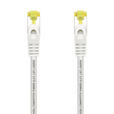 AISENS Cable De Red Latiguillo RJ45 LSZH Cat.7 600 MHz S/FTP PIMF AWG26. Blanco. 1.0 m