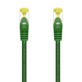 AISENS Cable De Red Latiguillo RJ45 LSZH Cat.7 600 MHz S/FTP PIMF AWG26. Verde. 25 cm
