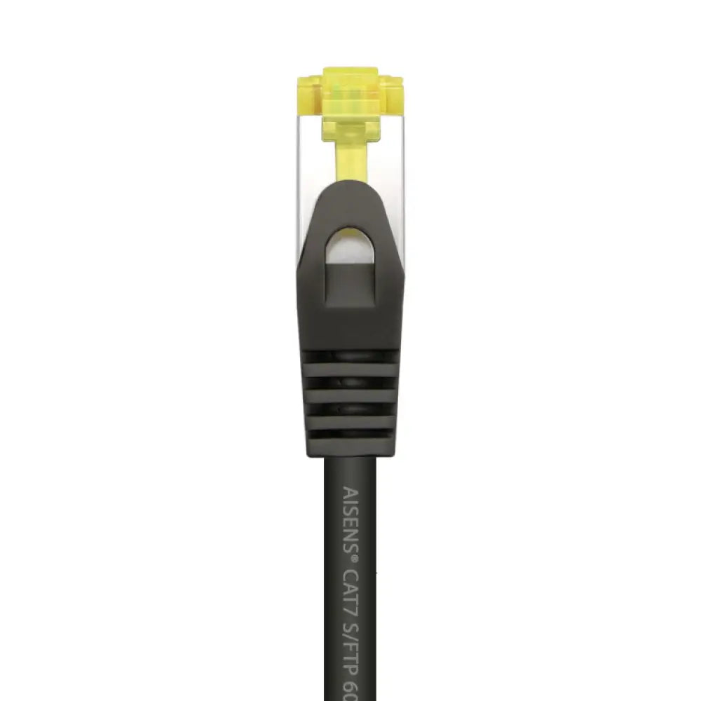 AISENS Cable De Red Latiguillo RJ45 LSZH Cat.7 600 MHz S/FTP PIMF AWG26. Negro. 1.0 m - detalle