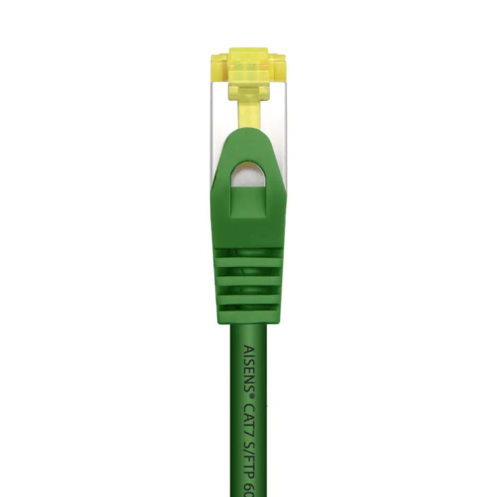AISENS Cable De Red Latiguillo RJ45 LSZH Cat.7 600 MHz S/FTP PIMF AWG26. Verde. 0.5 m - detalle