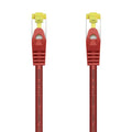AISENS Cable De Red Latiguillo RJ45 LSZH Cat.7 600 MHz S/FTP PIMF AWG26. Rojo. 1.0 m