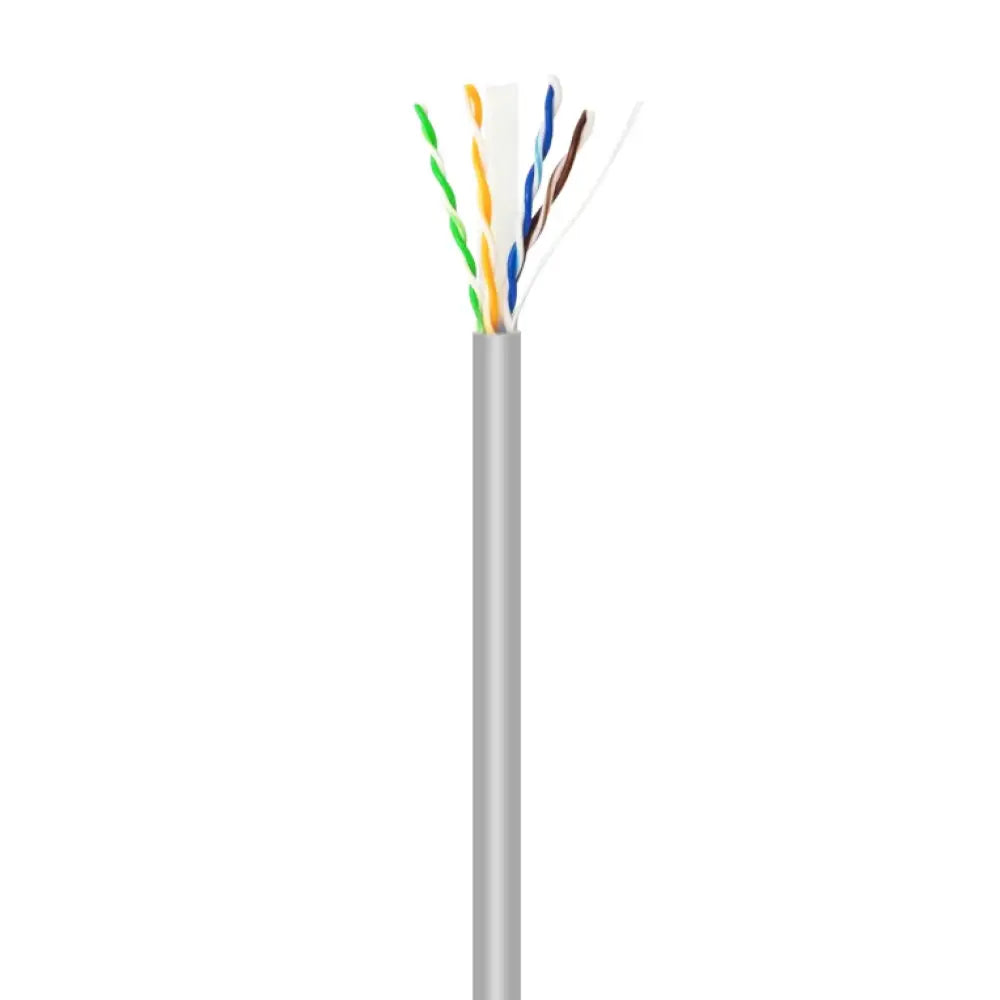AISENS Cable de Red RJ45 Cat.6 UTP Rigido AWG23 CCA (aleacion). Gris. 100 m - detalle
