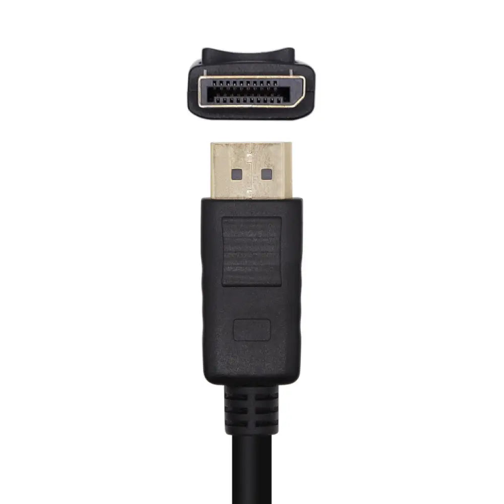 AISENS Cable DisplayPort V1.2 4K@60Hz. DP/M-DP/M. Negro. 1.0m - detalle