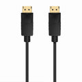 AISENS Cable DISPLAYPORT V1.2 CCS 4K@60Hz. DP/M-DP/M. Negro. 0.5m