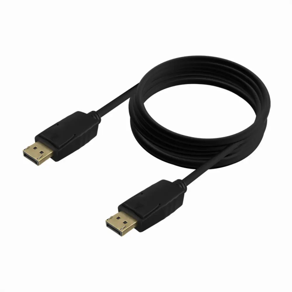 AISENS Cable DISPLAYPORT V1.2 CCS 4K@60Hz. DP/M-DP/M. Negro. 3.0m - detalle