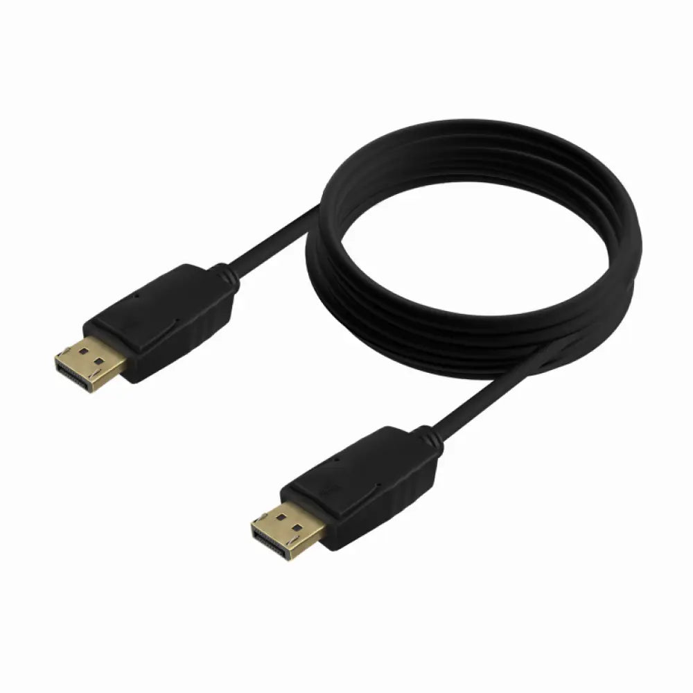 AISENS Cable DISPLAYPORT V1.2 CCS 4K@60Hz. DP/M-DP/M. Negro. 5.0m - detalle