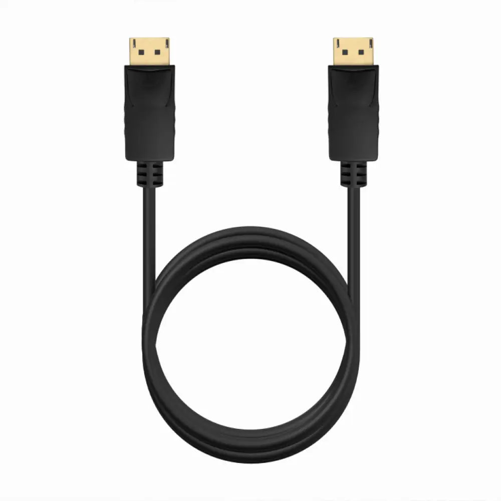AISENS Cable DISPLAYPORT V1.2 CCS 4K@60Hz. DP/M-DP/M. Negro. 5.0m - detalle