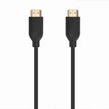 AISENS Cable HDMI V2.0 CCS Premium Alta Velocidad / Hec 4K@60Hz 18Gbps. A/M-A/M. Negro. 0.5m